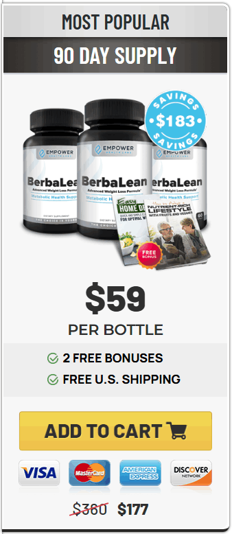 Order BerbaLean 3 Bottles