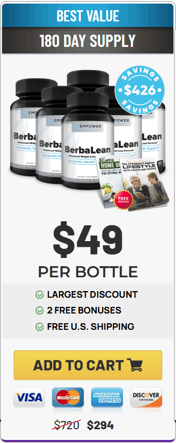 Order BerbaLean 6 Bottles